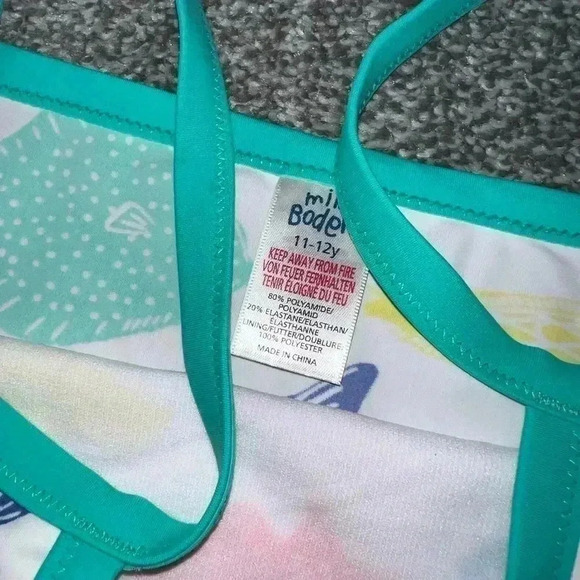 NWT MINI BODEN 11-12 year SWIM TOP - Picture 4 of 6